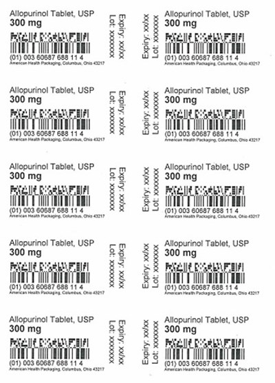 300 mg Allopurinol Tablet Blister (300 mg Blister)
